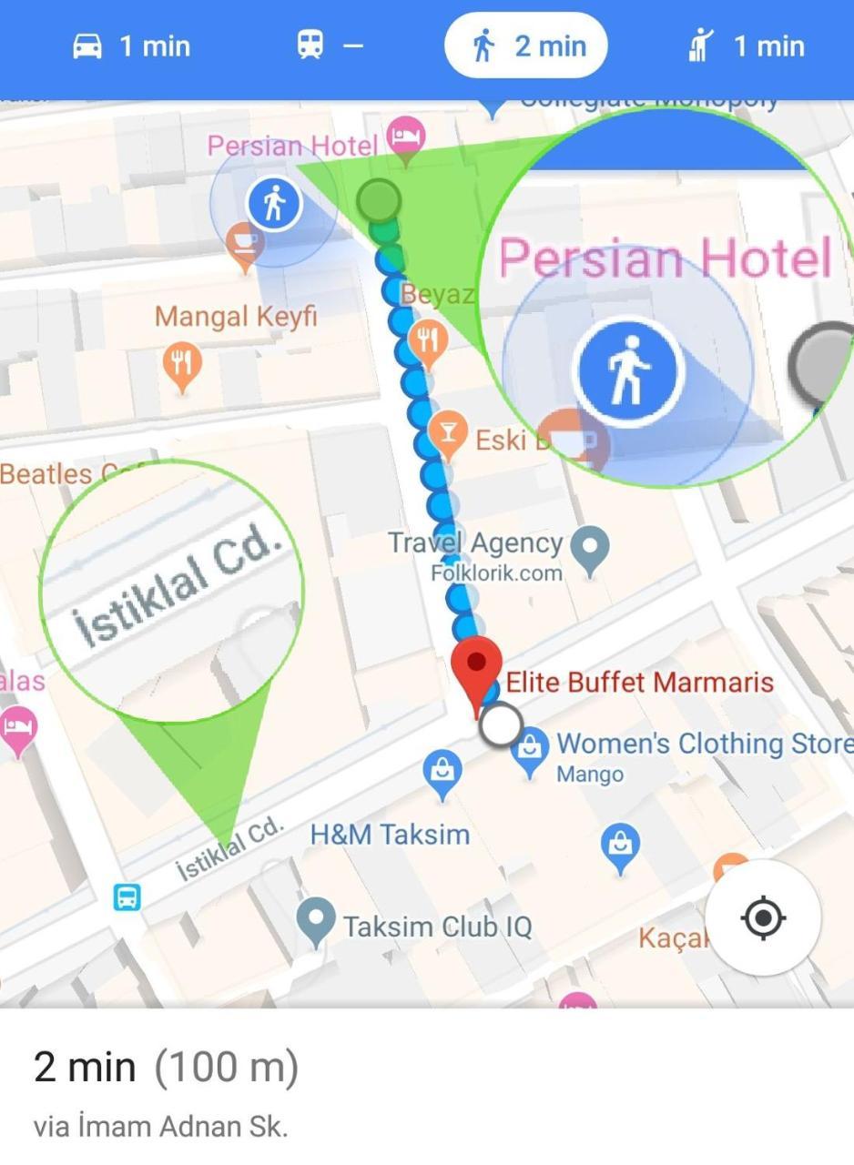 Persian Hotel Estambul Exterior foto